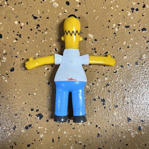 Homer Simpson Bendable Figurine Doll - Picture 2 of 2